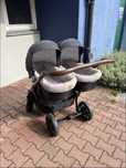Wózek dla bliźniąt - Dorjan Twin Quick 3w1 + Maxi Cosi Family Fix