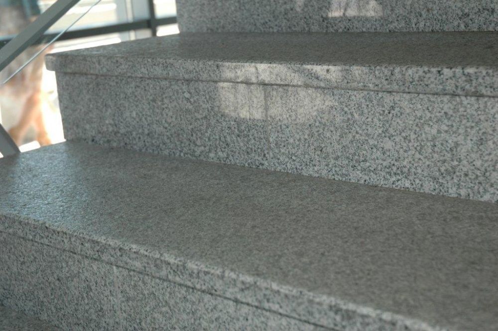 Stopień Granit Szary G602 płomień 150x33x2 Taras Schody jak Strzegom