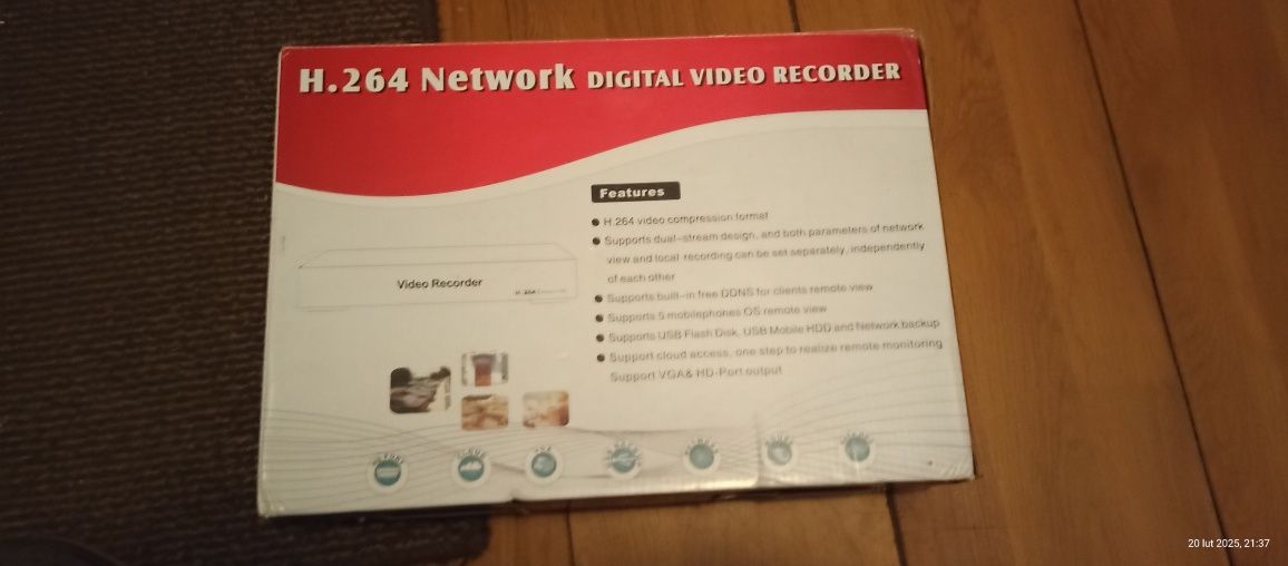 REJESTRATOR 4 kamery AHD cvbs CVI ip TVI 4_MPX