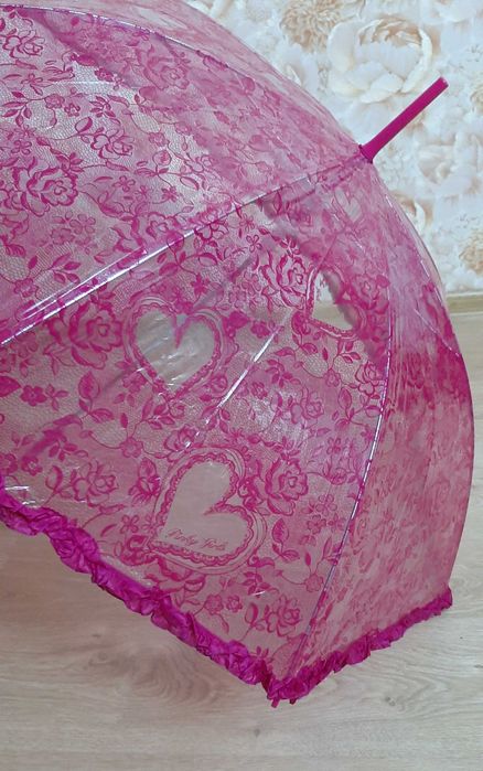 Зонт с оборками для фотосессий, мереживна парасолька