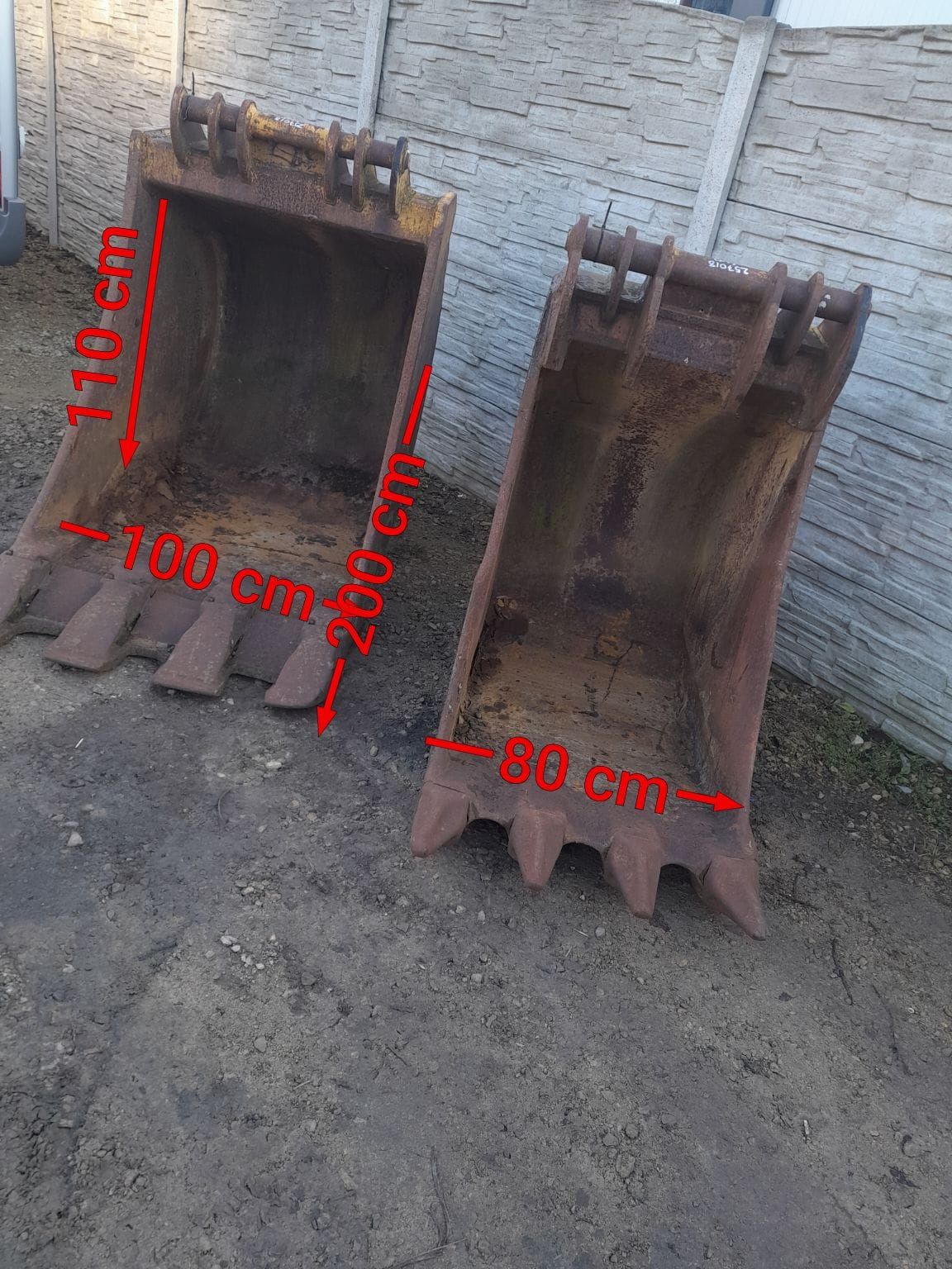 Łyżka do koparki WIMMER łycha 100cm 80cm szybkozłącze koparka 100 cm