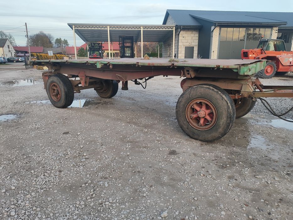 Przyczepy wywrotka 2 osiowa wywrot na 3 strony 16t