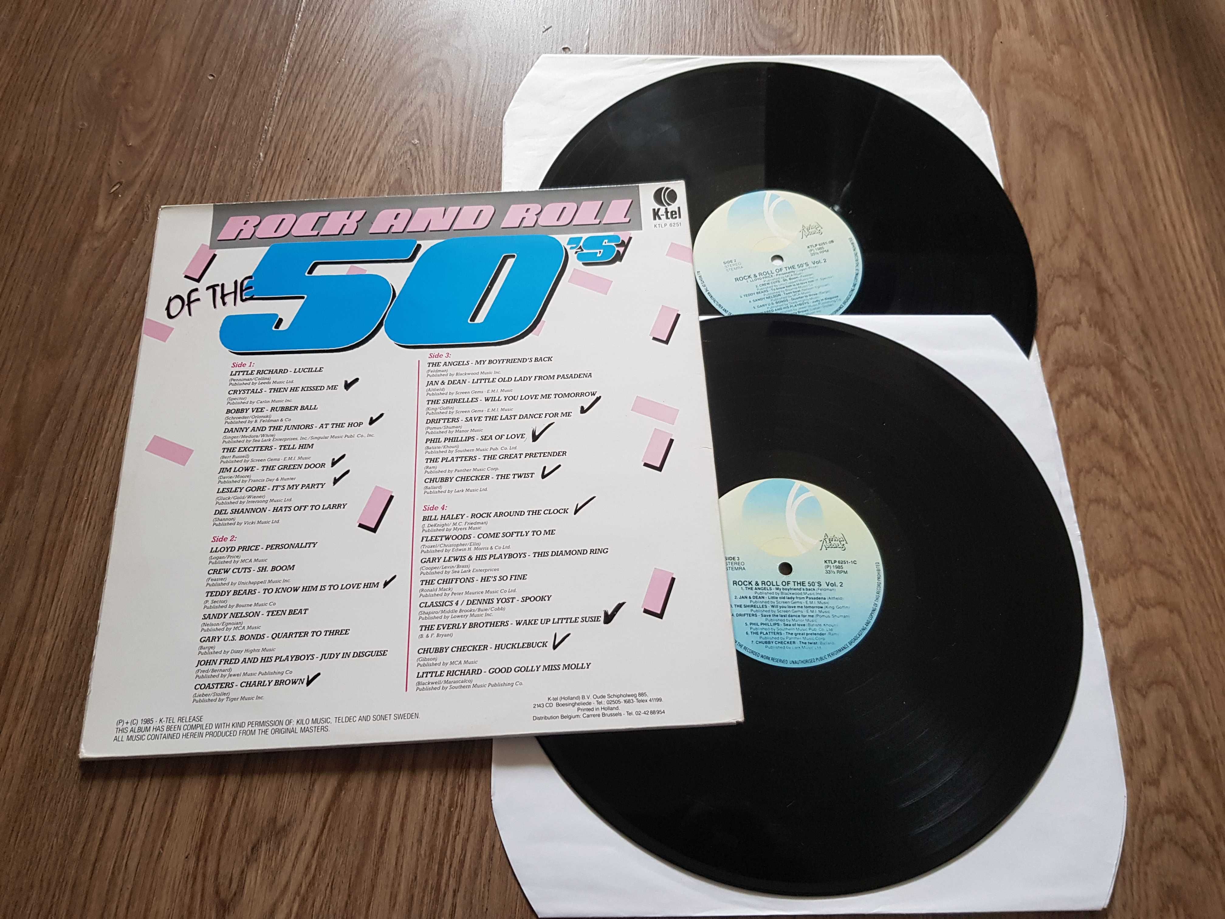 Rock And Roll Of The 50's Volume 2 2xLP