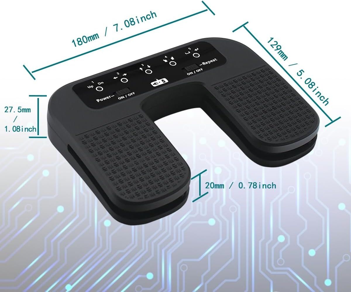 Tavsou pedał bezgłosny bluetooth to tabletów itp. p33-01 page turner