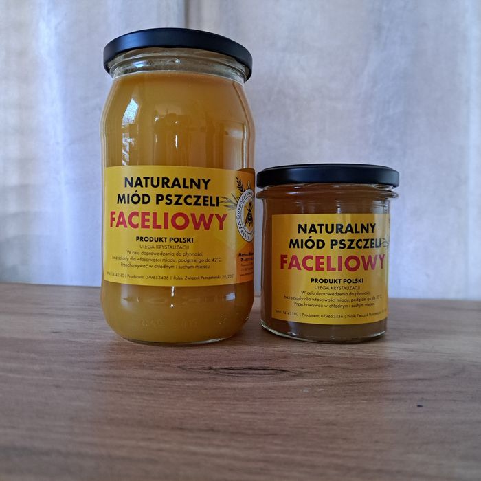 Miód faceliowy 1140g