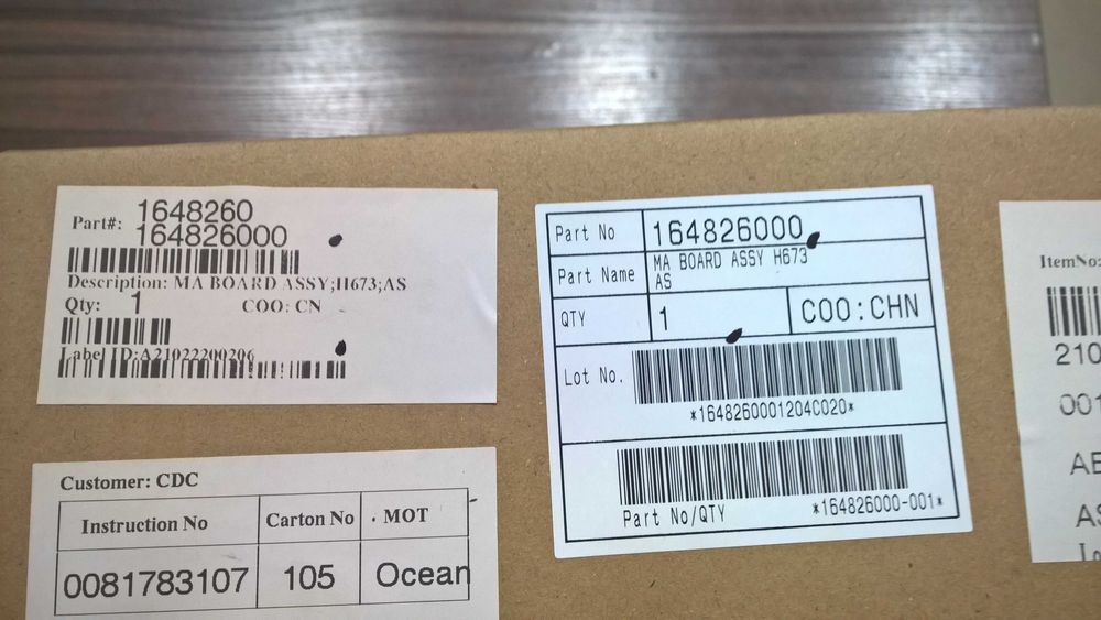 Материнская плата проектора H673MA, Epson EB-530 PL- 530 CB-530