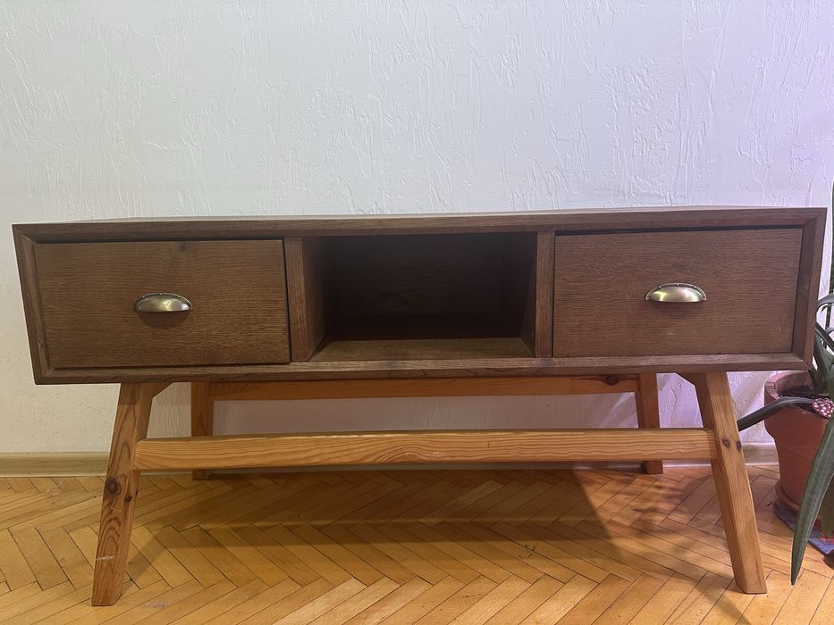 Szafka rtv MUKO lity dąb