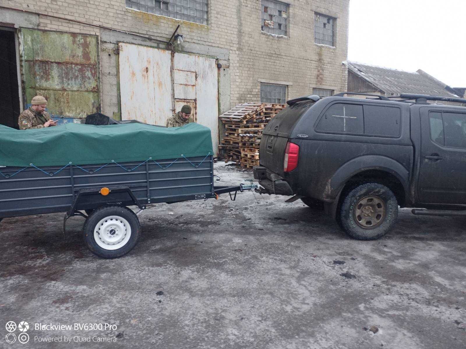 Легковой прицеп 2300на1300 с 500 бортом В Николаеве в городе!!! Важно