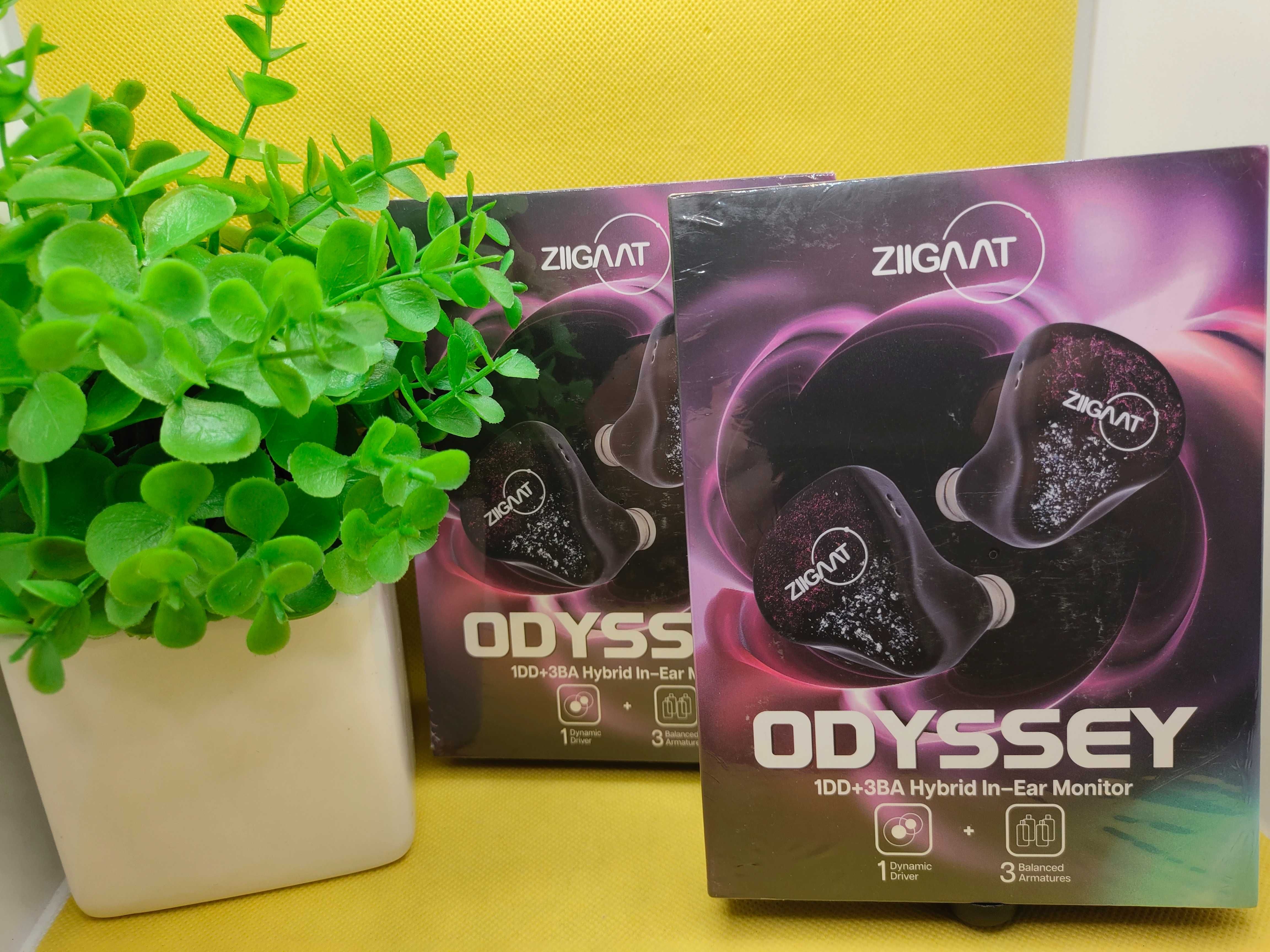 ⇒ ZiiGaat Odyssey (Jack 3.5) - гибридные iem's наушники (1DD+3BA)