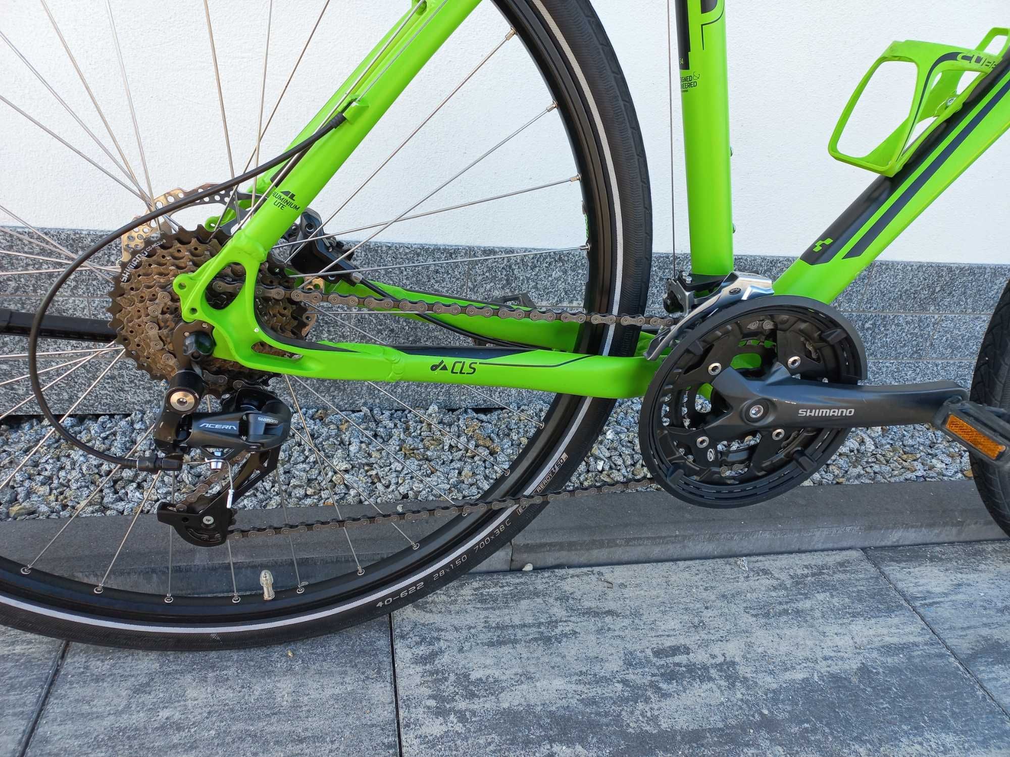 Crossowy * CUBE LTD CLS * Shimano Acera * hydraulika * amor z blokadą