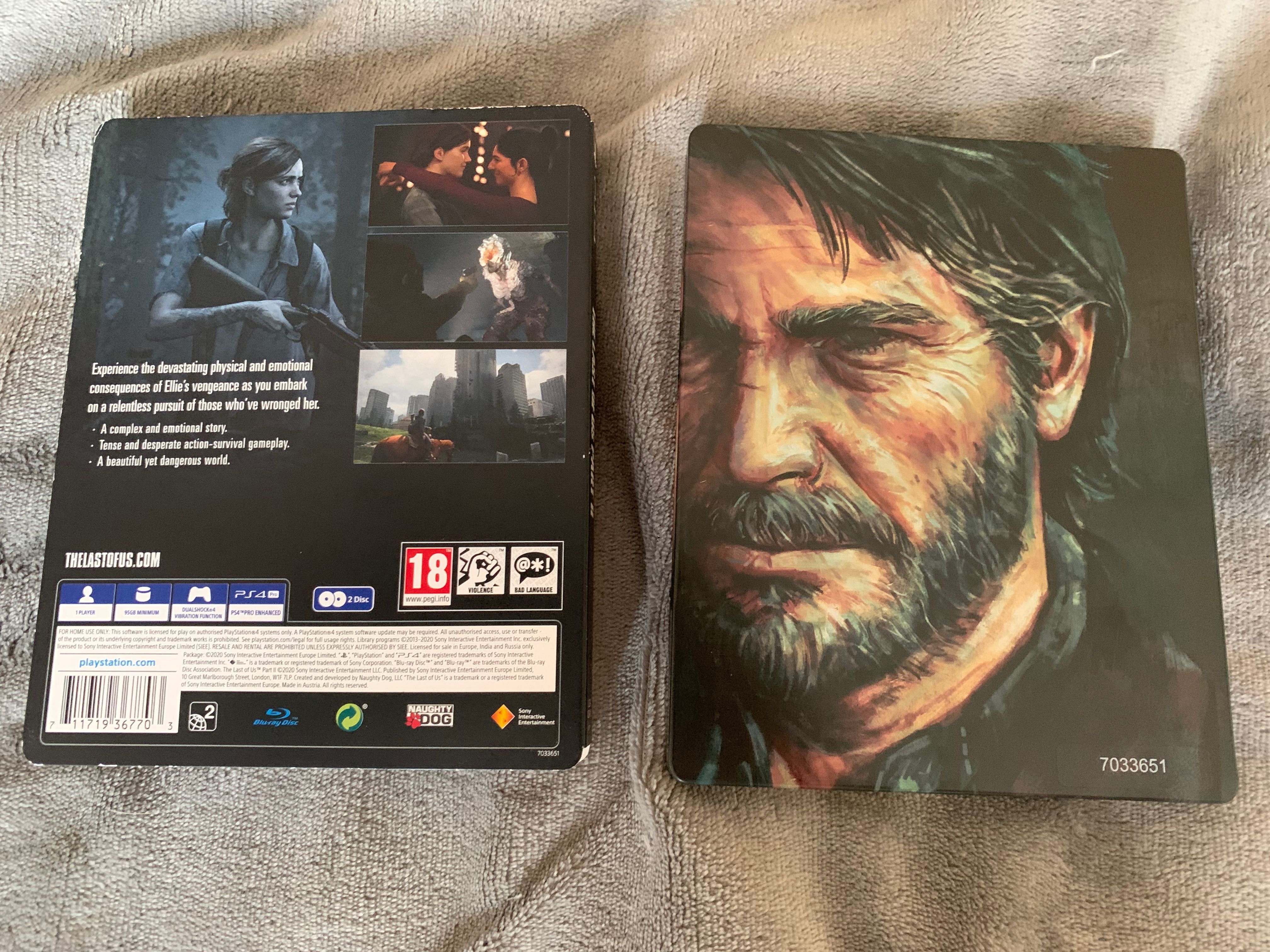The Last Of Us Part II ps4 edition steelbook