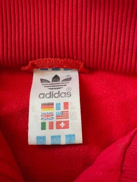 Bluza piłkarska Polska reprezentacja retro Adidas rozmiar 56 XL
