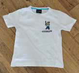 Reserved t-shirt koszulka 140 cm minecraft biała