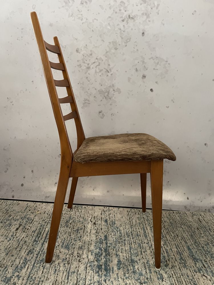 Komplet drewnianych krzeseł,Niemcy lata ’70 Vintage,Retro,Design