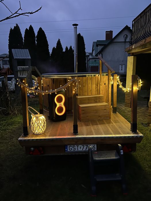 Promocja ! Mobilna Balia/Jacuzzi Wynajem we wskazane miejsce