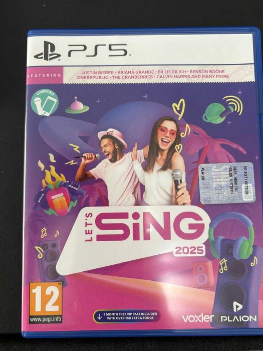 Let’s Sing 2025 - PS5 Microfones