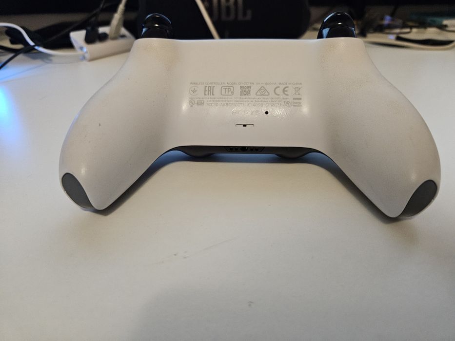 Comando PS5 DualSense Original Branco - 100% Funcional