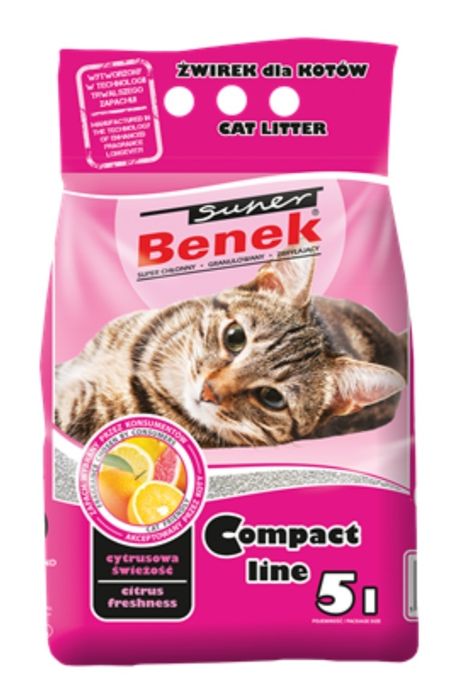 Super Benek Compact Cytrusowa Świeżość 5L