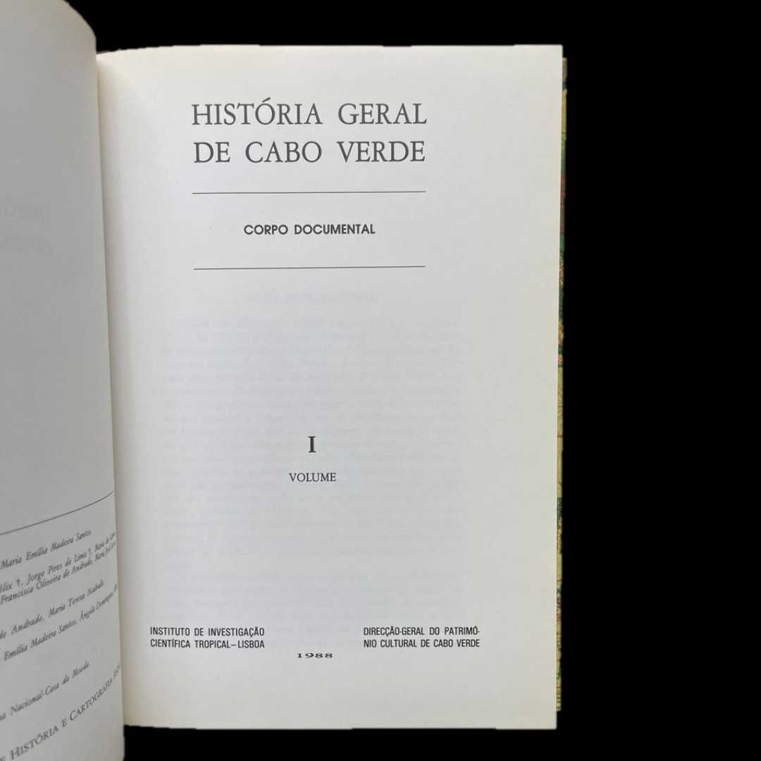 História geral de Cabo Verde - corpo documental (vols. I e II)
