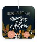 Zawieszka zapachowa - Ukochałem Cię. Szaron