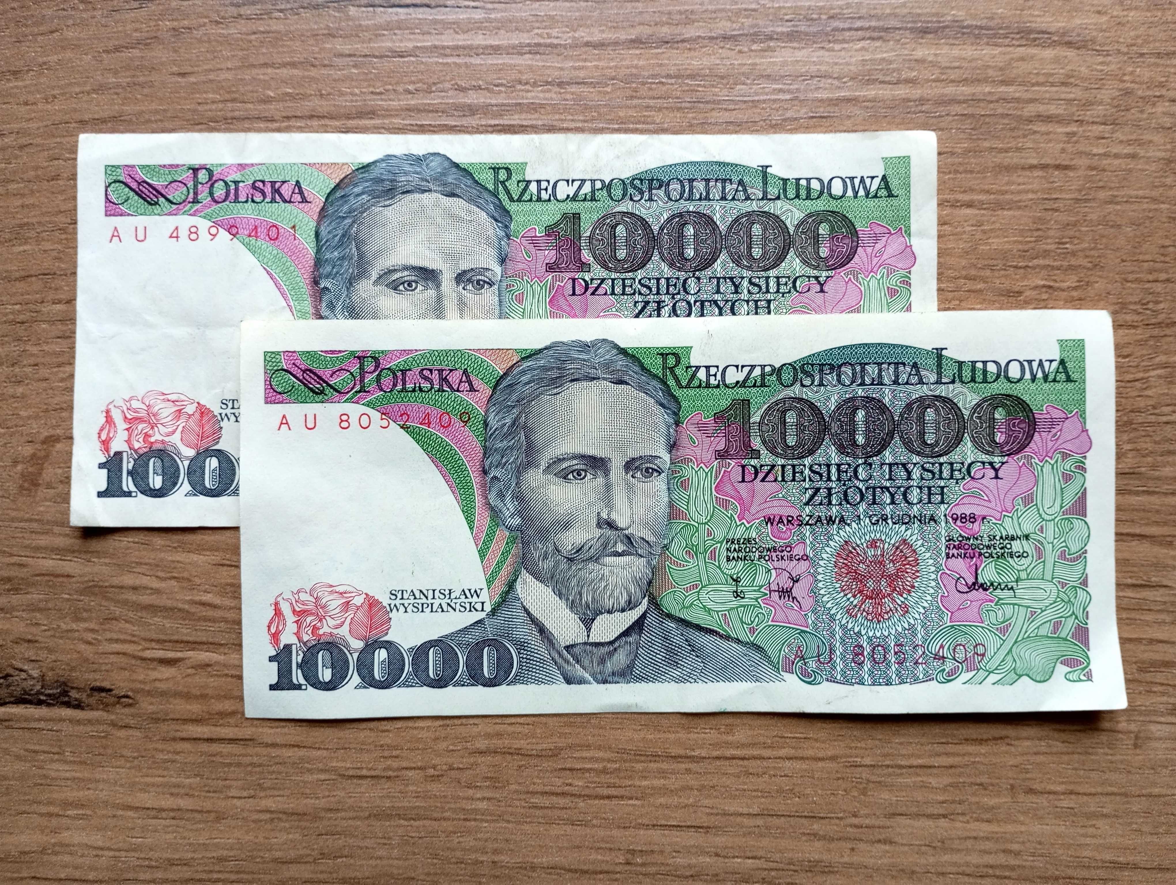 10000 zł 1988 - AU -