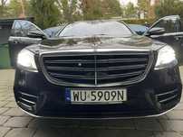 Mercedes-Benz Klasa S Samochód klasy premium w wyjątkowo bogatej konfiguracji