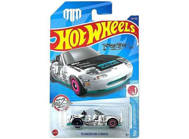 Hot Wheels - 1/64 Varios - Mazda - Nissan - Toyota - Lancia - Corvette