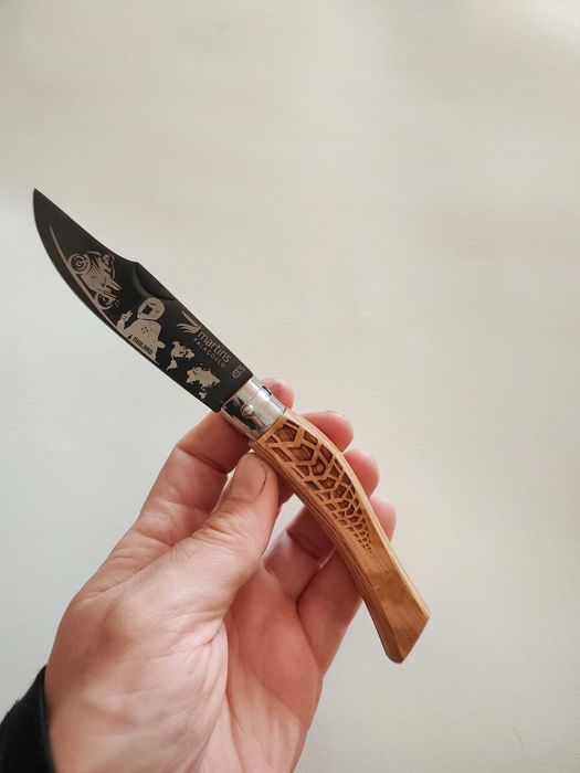 Navalha  ECO L TEMÁTICA Motard titánio Martins