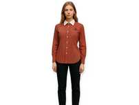 Bluzka koszulowa Lisa Campione r. 38 – kratka, elegancka