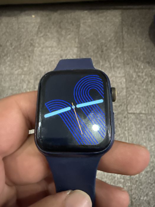 Smartwatch Azul – Design Similar ao Apple Watch – Muito Funcional