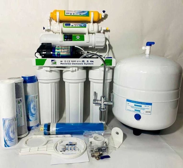 Система зворотного осмосу stanko з мінералізатором і насосом помпою