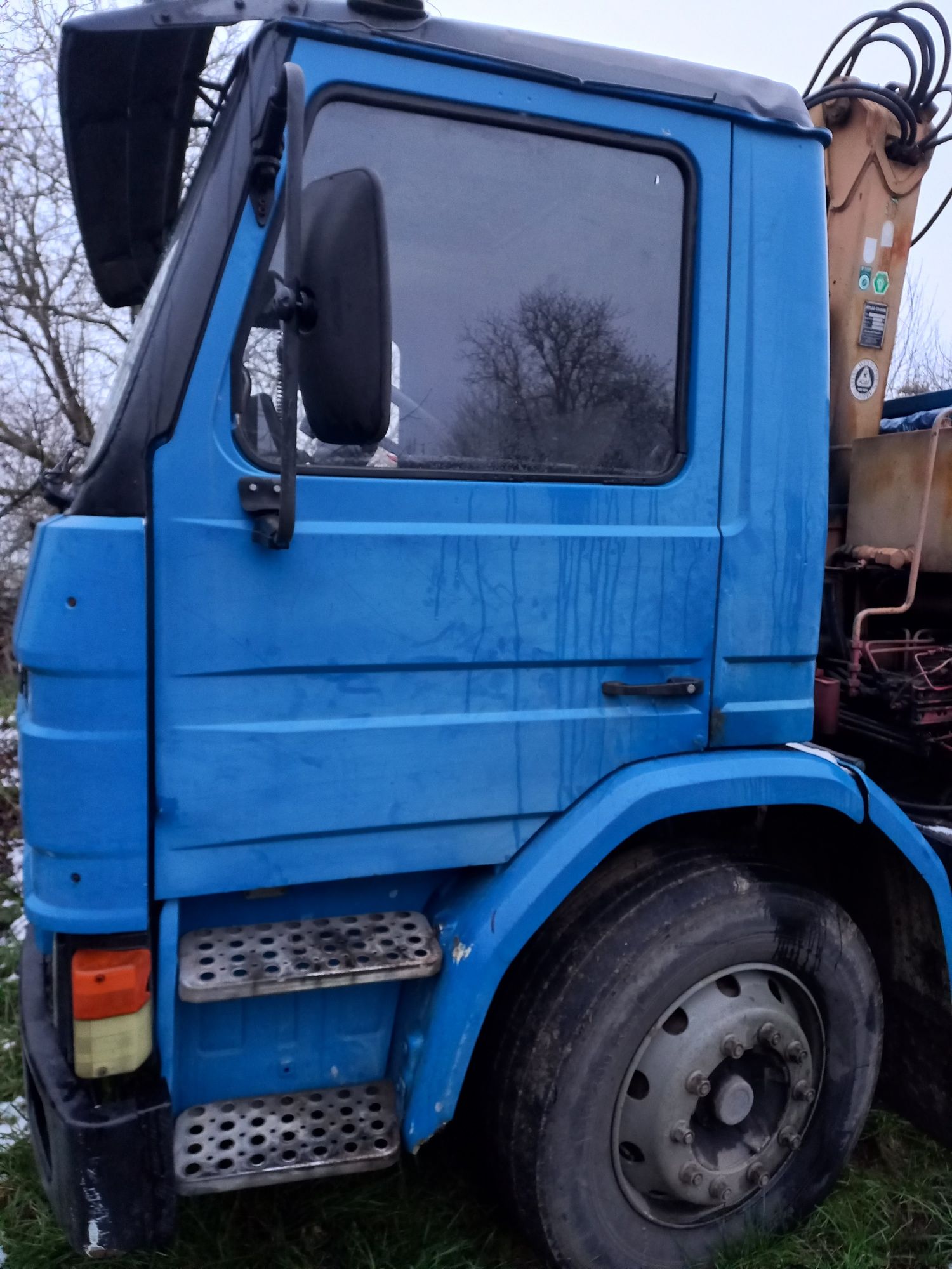 Scania 93 HDS kiper - wywrot