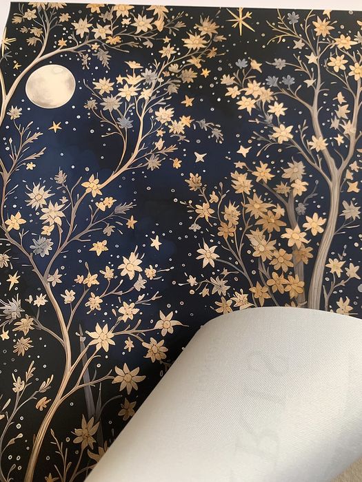 Gobelin na płótnie HD/Obrazek/William Morris/Full Moon