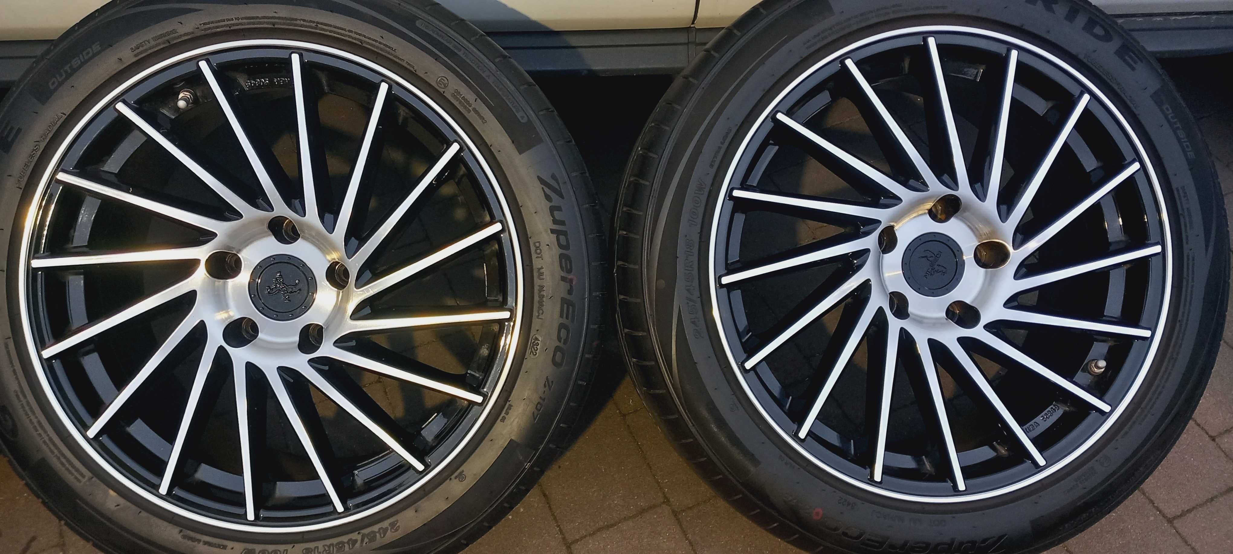Felgi DEMO oryginał KESKIN KT17 Germany 8x18, 5x120, ET35, 72.6, 2022r