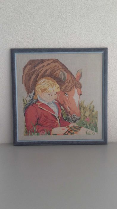 vendo quadro em ponto cruz