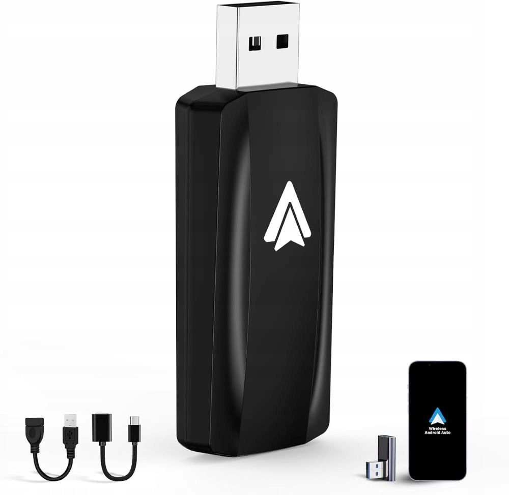 Bezprzewodowy adapter Mini MSXTTLY USB Android Auto do samochodu