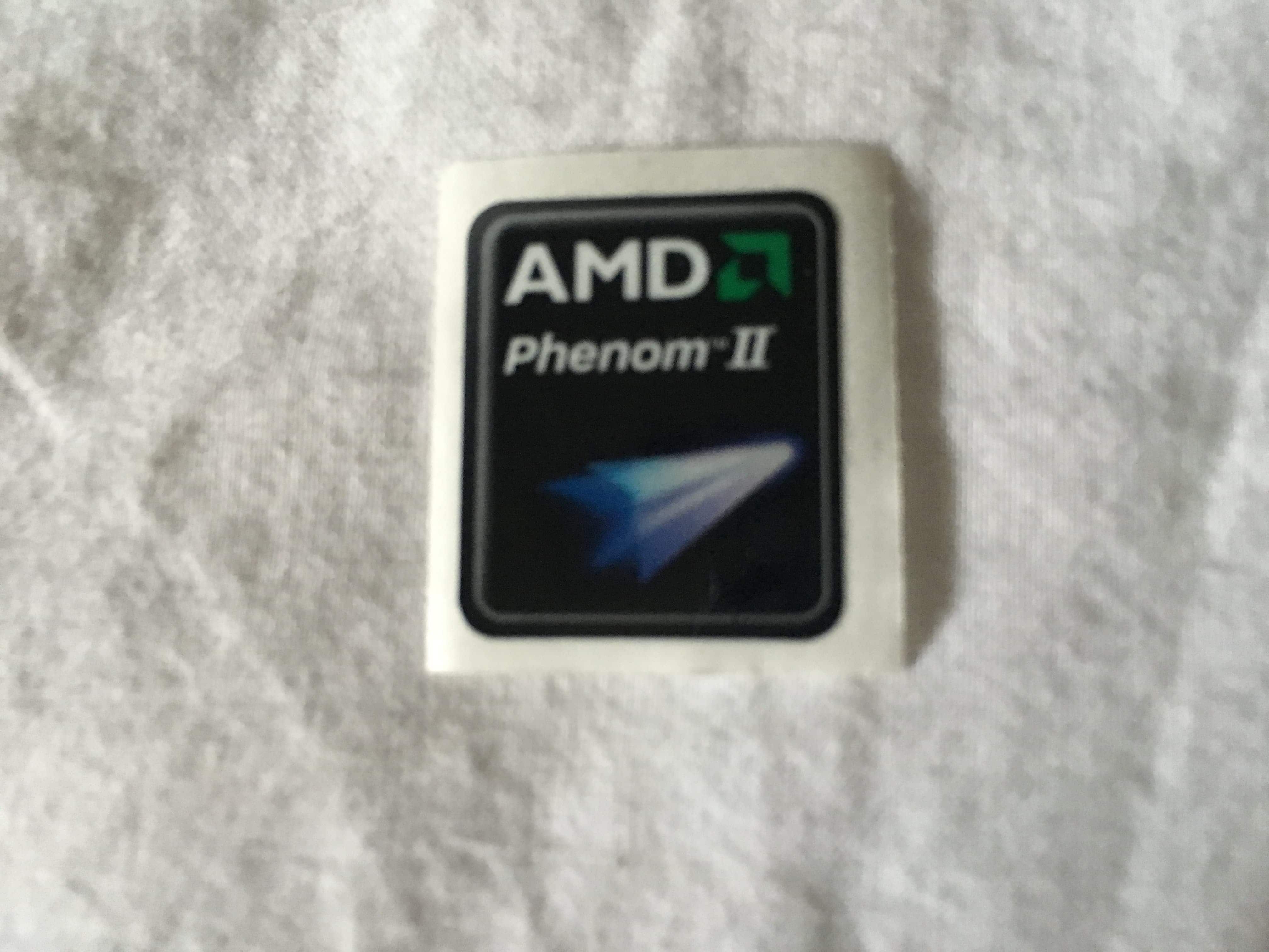 naklejka komputerowa procesor AMD Phenom II