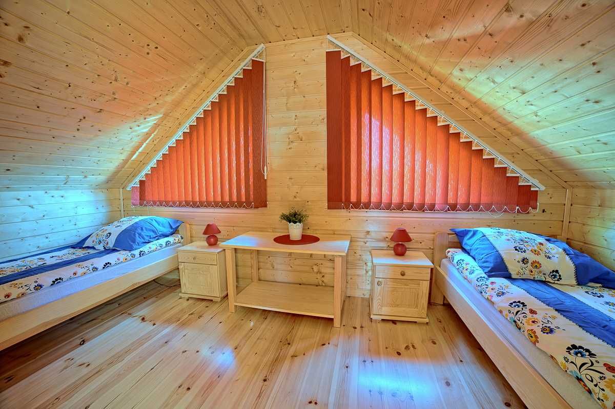 Domki drewniane całoroczne na Kaszubach "U Danusi" w Stężycy