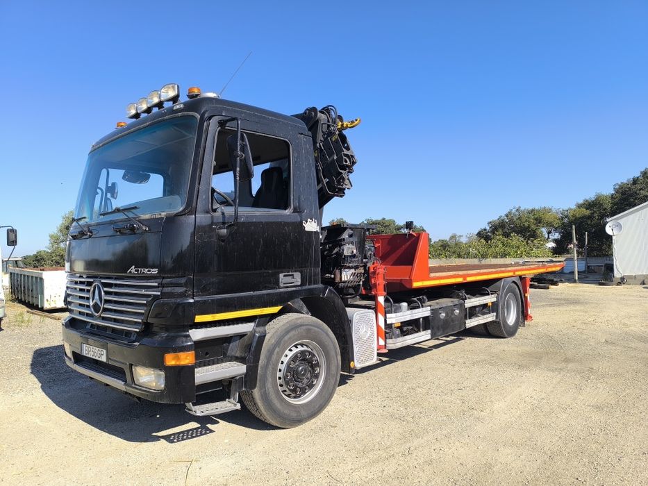 Mercedes ACTROS MP1 19T Pronto socorro s. automatica c. grua de 2001