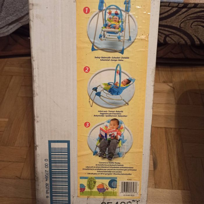 Leżaczek Fischer Price 3 w 1