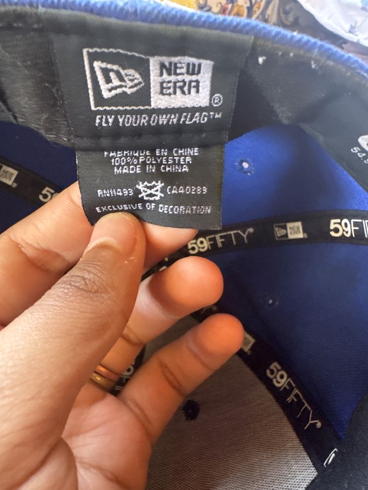 Boné NEW ERA,Collab com a NFL,OG AZUL
