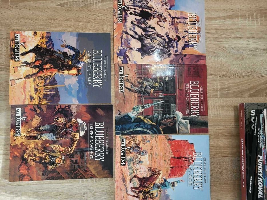 Komiksy Blueberry seria z wydawnictwa Ale Komiks