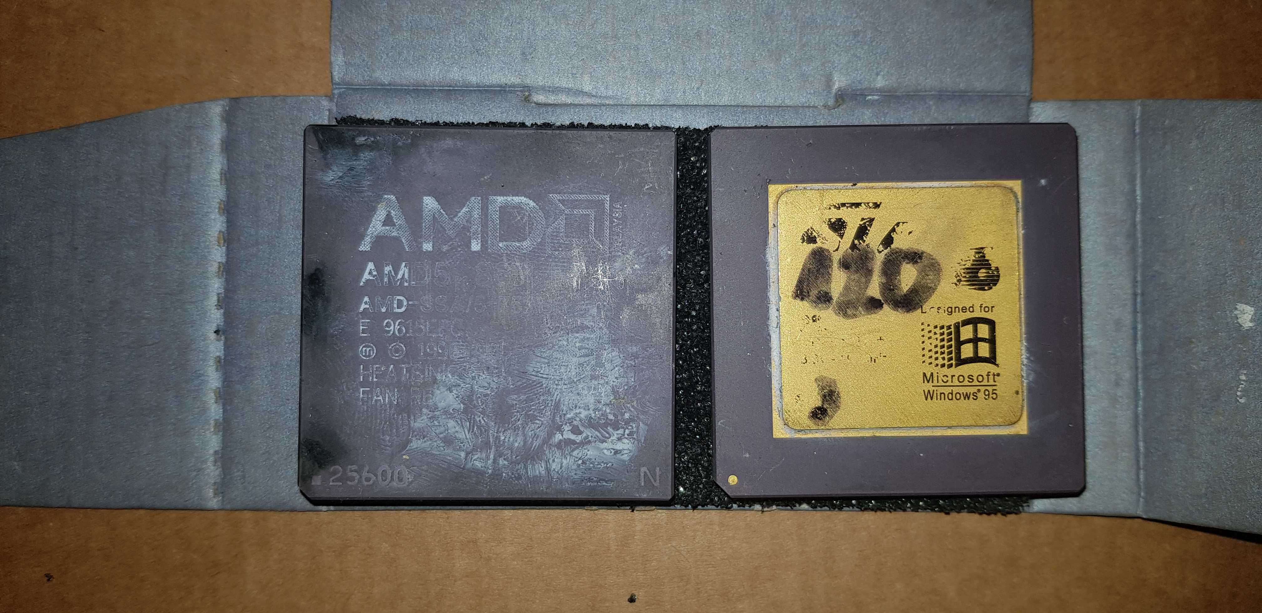 Retro Procesor AMD5k86 P75 75 MHz SOCKET 7