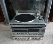 Усилитель тюнер HITACHI SR-2010 кассетник винил JVC