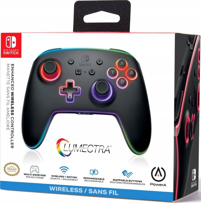 pad bezprzewodowy do konsoli nintendo switch czarny