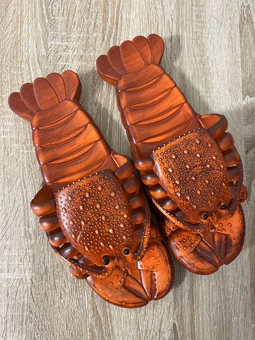 Тапки раки, Шльопки раки, шльопанці омари, креативні тапки