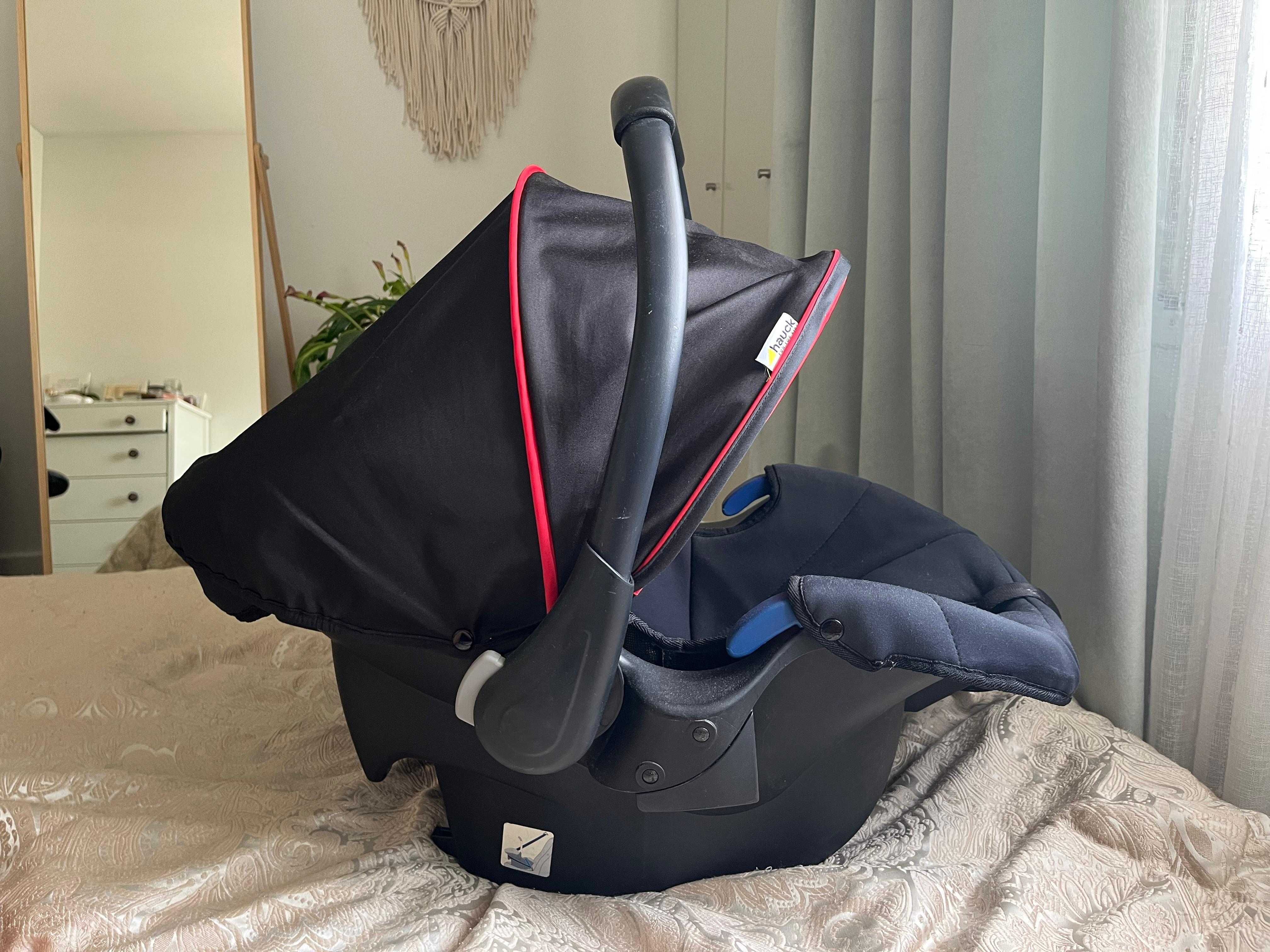 porta-bebés também para o carro