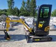 Nowe Minikoparki 1.5 T silnik koop full opcja wyposażenia cena brutto