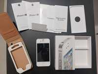 iPhone 4S com capa em pele | iPhone 4S with leather case