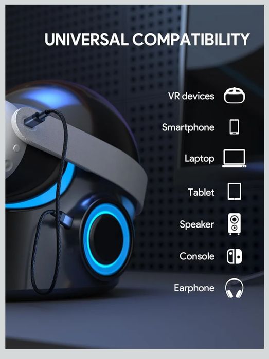 Ładowarka 120W Aubika: telefon tablet VR